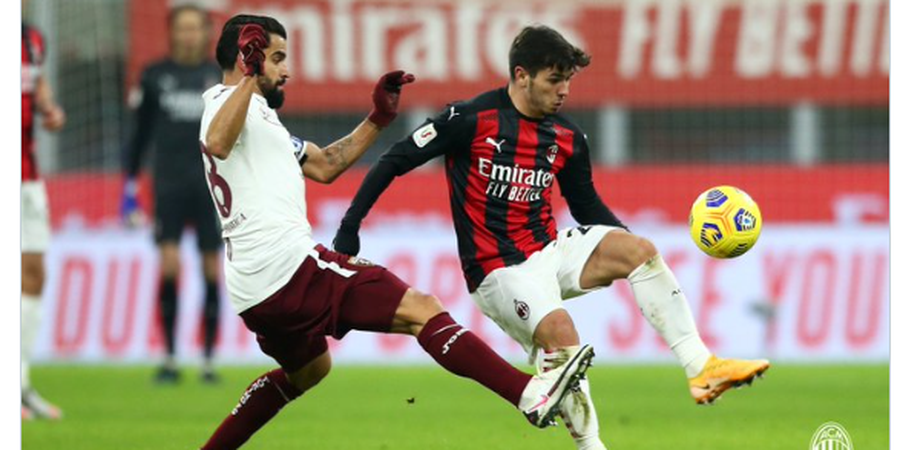 Hasil Coppa Italia - Harus Lewat Adu Penalti, AC Milan Lolos ke 8 Besar Singkirkan Torino