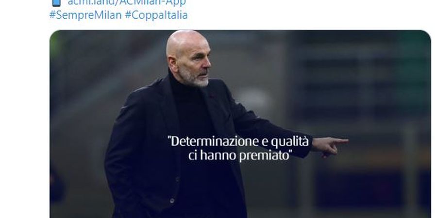 Mengaku Puas, Pelatih Stefano Pioli Puji Sikap AC Milan Ini