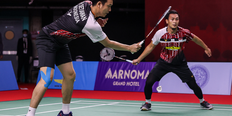 Hasil BWF World Tour Finals 2020 - Ahsan/Hendra Raih Kemenangan Kesatu