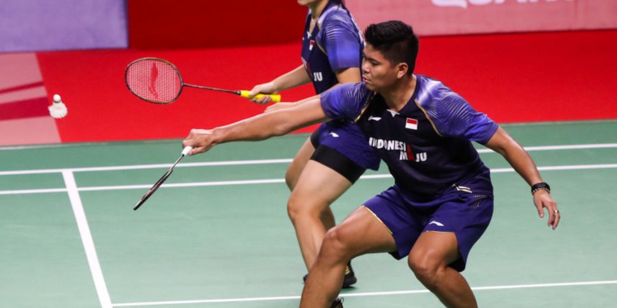 Hasil Thailand Open II 2021 - Kena 'Comeback' Wakil Prancis, Praveen/Melati Tersingkir