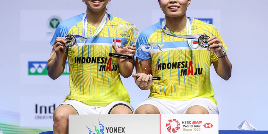 Hasil Lengkap Final Thailand Open I 2021 - Greysia/Apriyani Sumbang Gelar untuk Indonesia