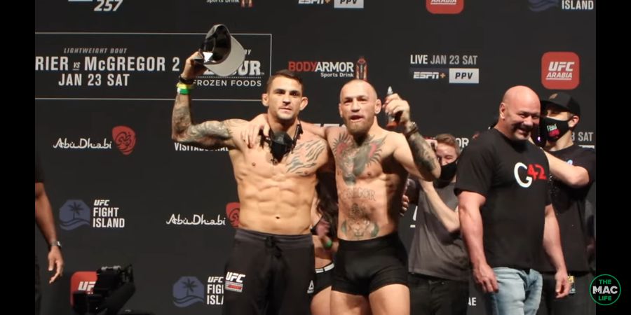 Hasil UFC 257 - Conor McGregor Kalah, Dustin Poirier Sukses Balas Dendam