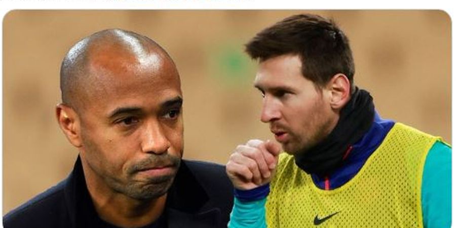 Lionel Messi Tak Berani Tatap Thierry Henry Saat Jumpa Pertama Kali, Ini Alasannya