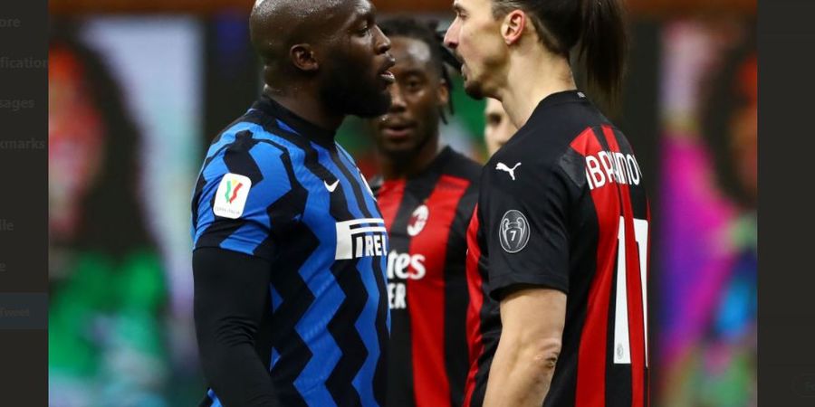 Kronologi Duel Ibrahimovic Vs Lukaku, Dendam Masa Lalu yang Dibawa ke Derbi Milan