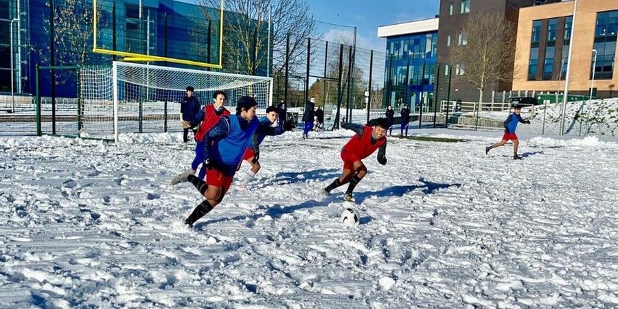 Perasaan Pemain Garuda Select Bisa Merumput Lagi di Lapangan Bersalju