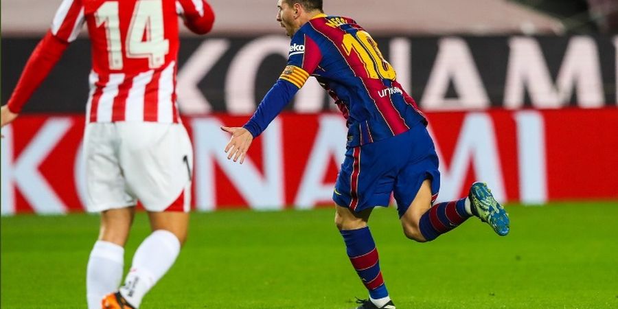 Hasil Liga Spanyol - Gol Freekick Messi Tak Ada Obatnya, Barcelona Tuntaskan Dendam