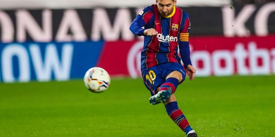 VIDEO - Freekick Sakti Messi Tembus 3 Lapisan Pertahanan Bilbao