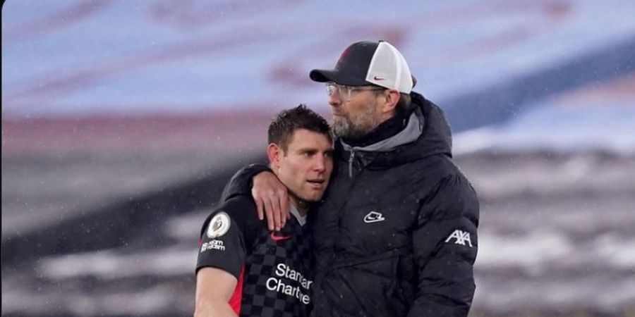 Ternyata Juergen Klopp dan James Milner Pernah Nyaris Adu Jotos di Ruang Ganti Pemain