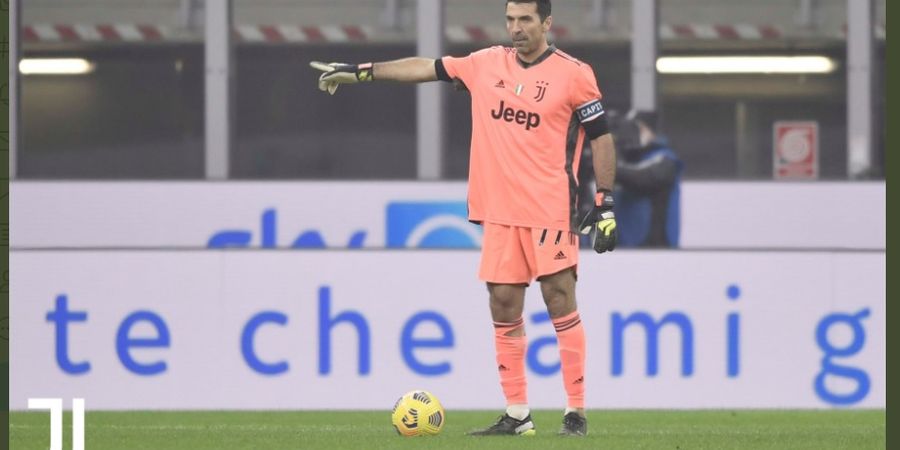 Juventus Hajar Inter Milan, Gianluigi Buffon Ukir Penampilan Ke-1.100