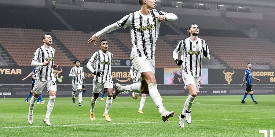 Hasil Coppa Italia - Gol Pintar Ronaldo Benamkan Inter Milan, Juventus Dekati Final