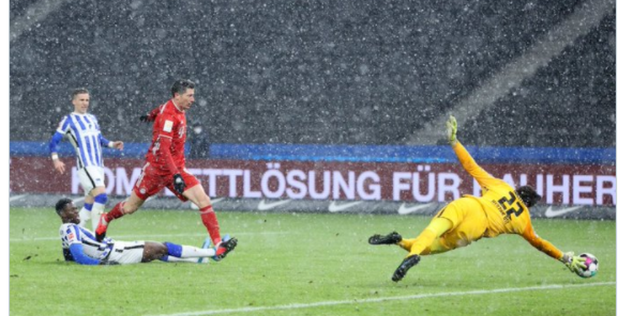 Hasil Bundesliga - Kiper Hertha Jadi yang Kedua, Bayern Muenchen Menang Tipis