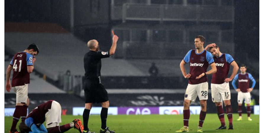 Wasit Kontroversial Kartu Merah Thomas Soucek, West Ham Ajukan Banding