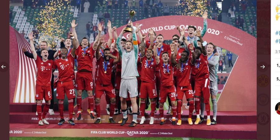 Bayern Muenchen Jadi Juara Dunia, Hansi Flick Samai Rekor Guardiola