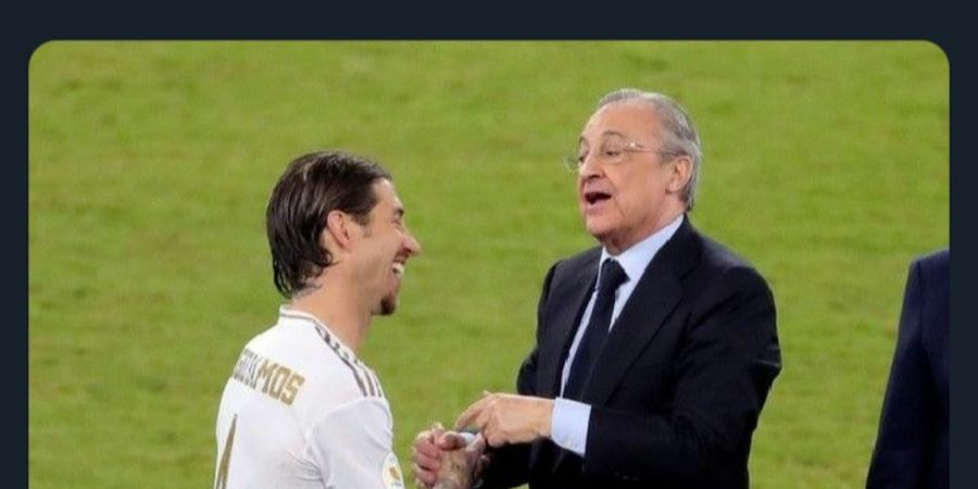 Presiden Real Madrid Sudah Ajak Ngobrol Sergio Ramos, Ada Apa?