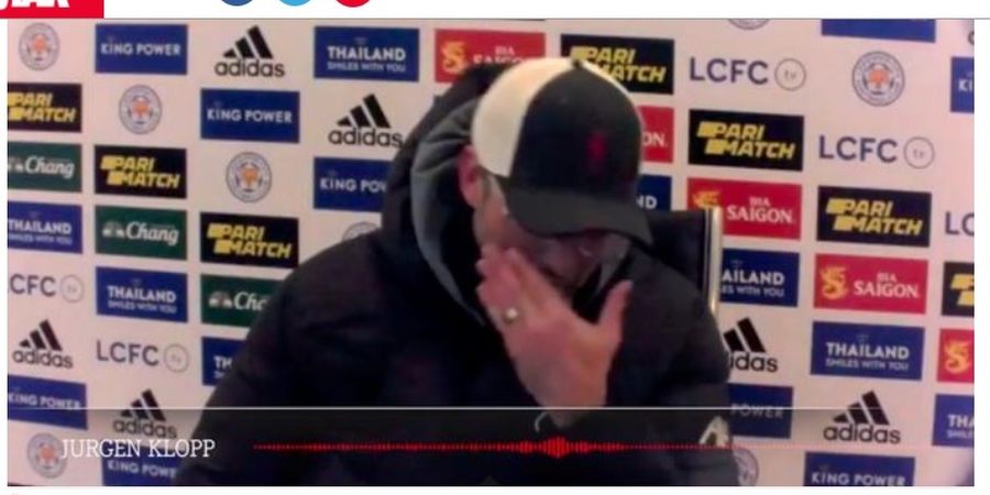 Video Klopp Menangis Akui Peluang Juara Liverpool Sudah Tertutup