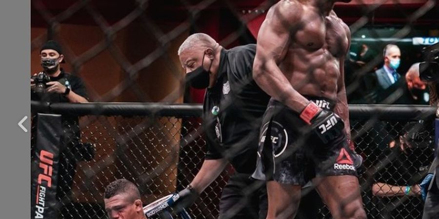 SEJARAH HARI INI - Lawan Dibikin Nangis, Kamaru Usman Patahkan Rekor Jagoan Idola Khabib
