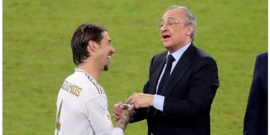 Presiden Real Madrid Beri Ucapan Perpisahan kepada Sergio Ramos