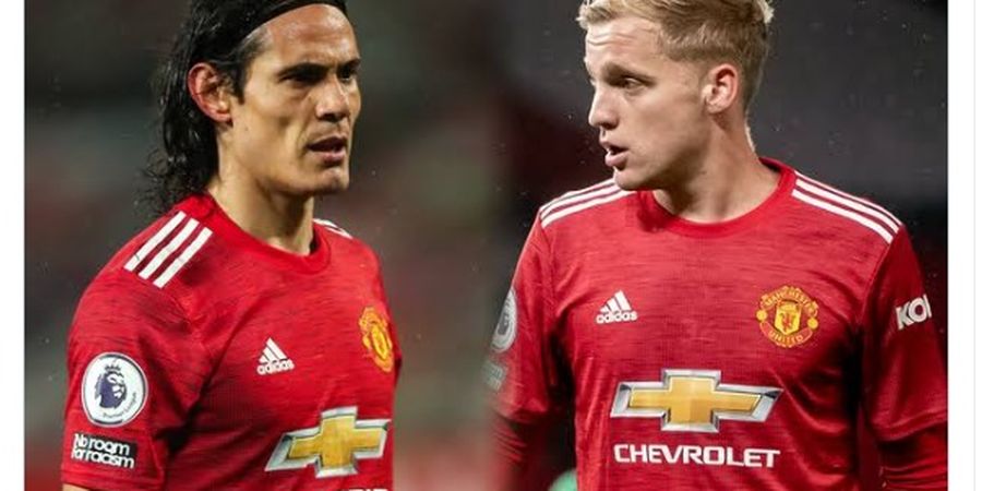 Real Sociedad Vs Manchester United - Van de Beek dan Cavani Fix Absen