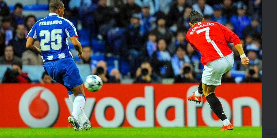 Juventus vs Porto - Ngintip Lagi Gol Edan Cristiano Ronaldo dari Jarak 40 Meter