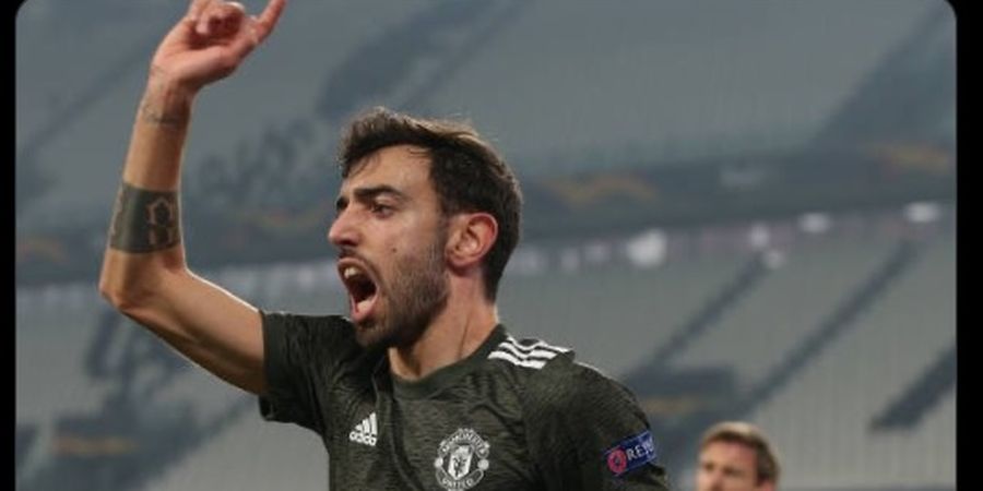 Hasil Liga Europa - Bruno Fernandes Cetak Gol ke-21, Man United Bungkam Real Sociedad 4-0