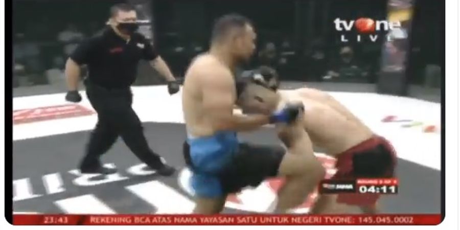 VIDEO - Duel Gila Jagoan MMA Indonesia Bertarung Layaknya Zombie