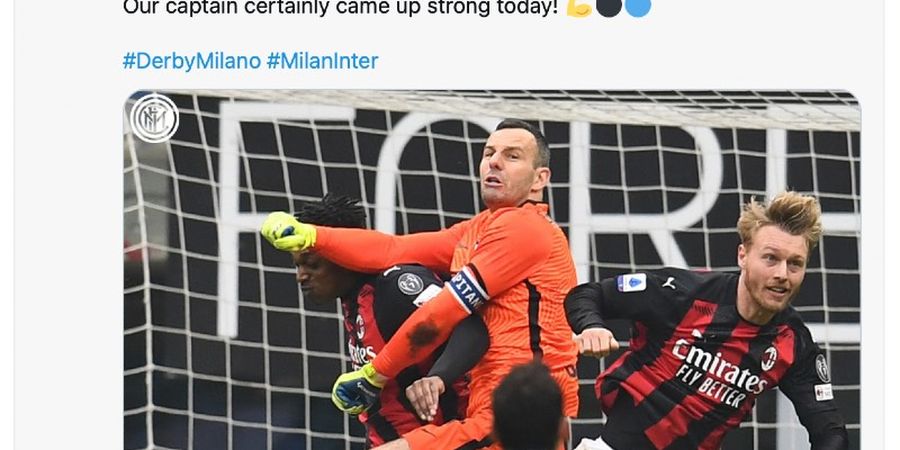 Samir Handanovic Sebut Perubahan Inter Milan Bukan Cuma Berkat Kontribusi Antonio Conte