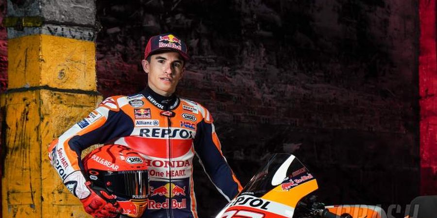 Absen Tes Pramusim untuk Kali Pertama, Marc Marquez Merasa Janggal