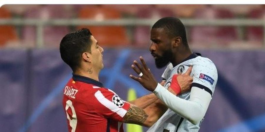 Berantem dengan Ruediger, Luis Suarez Petarung Jalanan dengan Jurus Gigit hingga Cubit