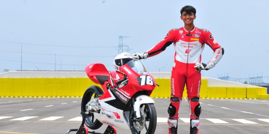 Tekad Mario Suryo Aji Bawa Indonesia Terbang Tinggi pada CEV Moto3