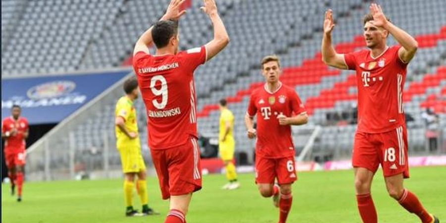 Hasil dan Klasemen Bundesliga - Lewandowski 34 Gol, Neuer Ngambek ke Teman, Bayern Bantai Koeln