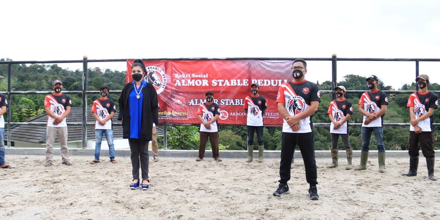 Almor Stable Lakukan Santunan di Bogor untuk Bantu Komunitas Berkuda