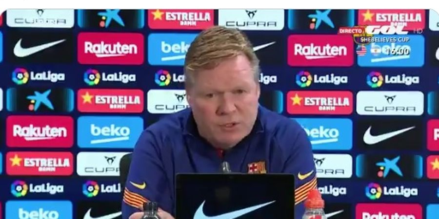 Ronald Koeman Terang-terangan Dukung Real Madrid di Liga Spanyol