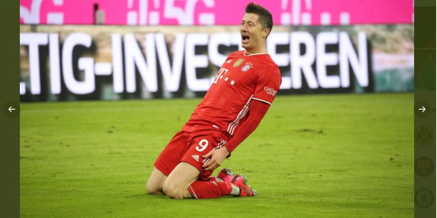 Erling Haaland Masih Kalah Gahar ketimbang Robert Lewandowski