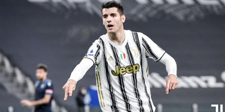 Hasil Liga Italia - Alvaro Morata Lebih Baik dari Cristiano Ronaldo, Juventus Lumat Lazio