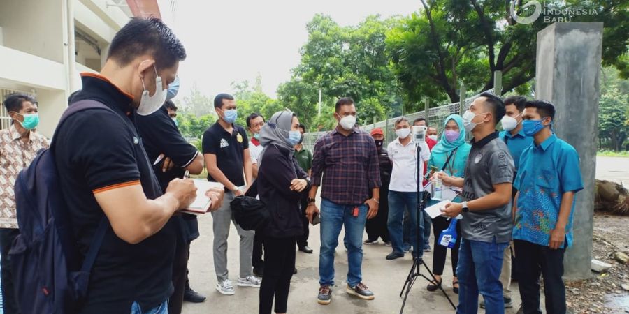 Panitia Lokal Piala Menpora Gelar Simulasi Prokes di Stadion Manahan