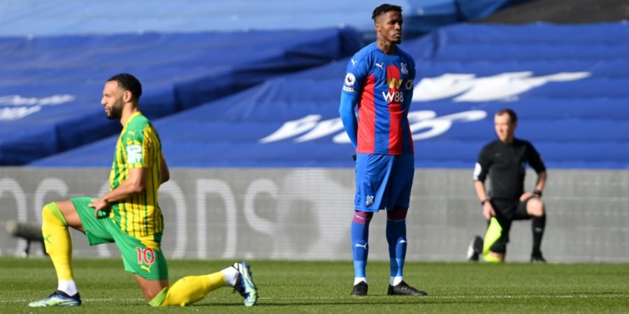 Wilfried Zaha Nilai Sikap Berlutut Jelang Kick-off Hanyalah Sia-Sia