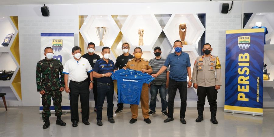 Persib Bandung Gaet Pemkot, Polisi, dan TNI Guna Keamanan Piala Menpora 2021 di Bandung