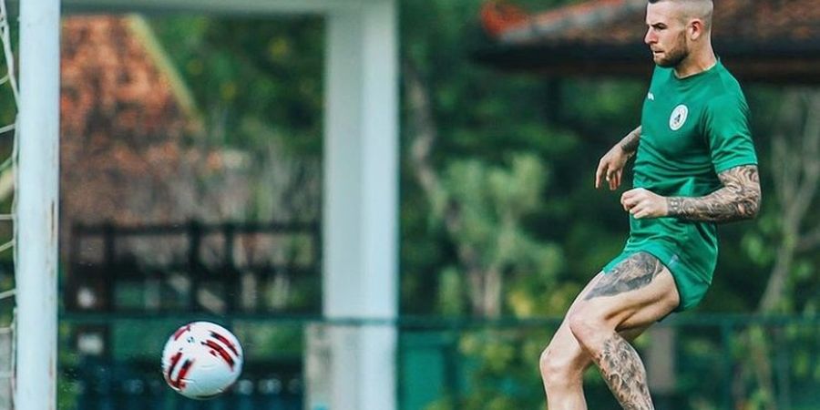 Aaron Evans Antusias Merumput Bersama Pemain Baru PSS Sleman