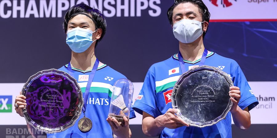 Final All England Open 2021 - 'Back to Back' Juara, Endo/Watanabe Sejajar dengan Marcus/Kevin