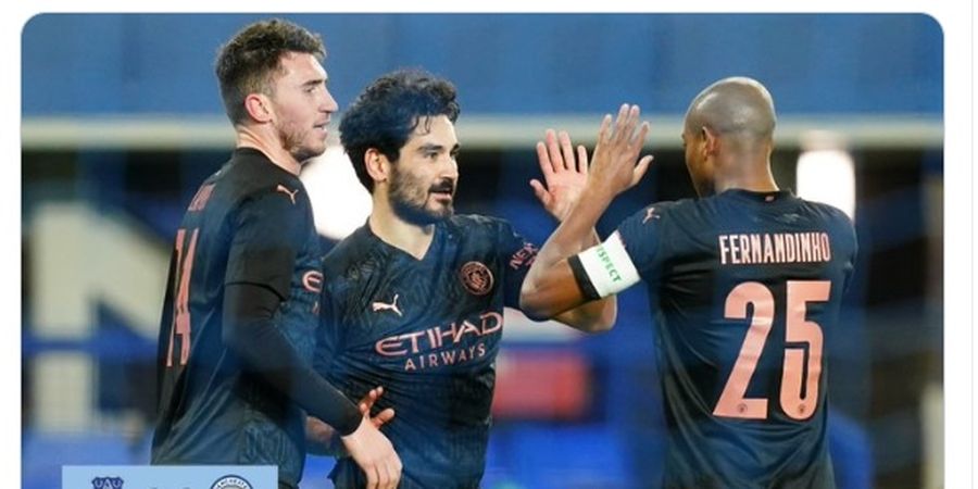 Hasil Piala FA - Bertahan Mati-matian Everton Sia-sia, Manchester City Melaju ke Semifinal