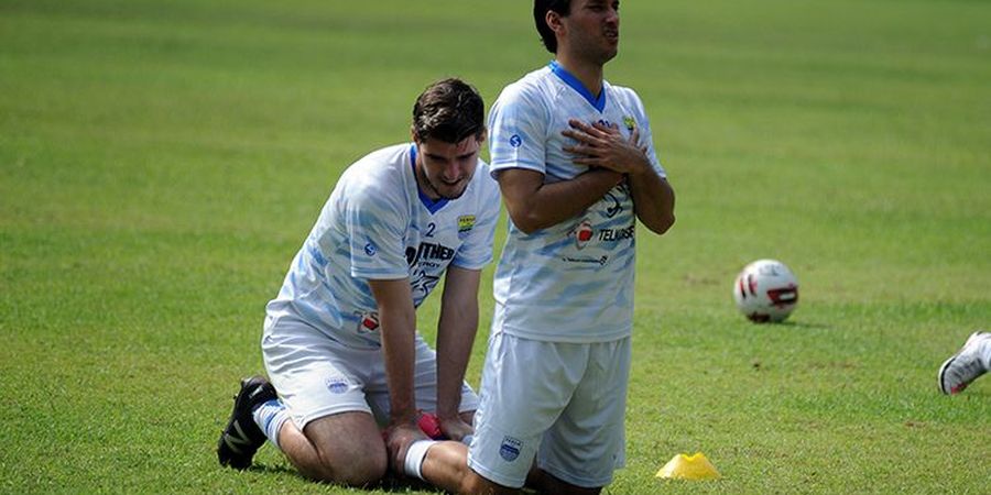 Pantang Kendor, Persib Terus Tingkatkan Intensitas Latihan   