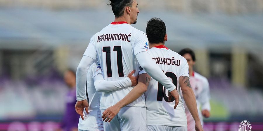 Ibrahimovic Makin Tua Makin Jadi, Fiorentina Bikin Benteng AC Milan Tak Lagi Kokoh di Babak Pertama