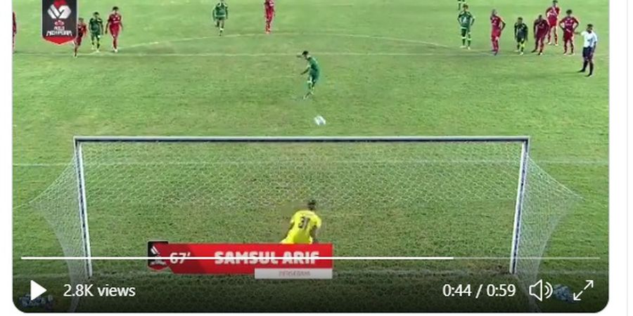 Hasil Piala Menpora 2021, Persebaya Vs Persik Dibumbui Kartu Merah dan Drama Penalti