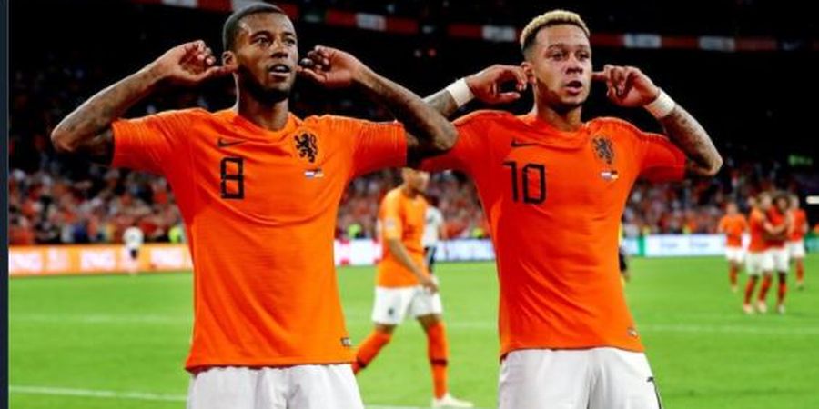 Susunan Pemain Belanda vs Rep Ceska - Adu Tajam Wijnaldum dan Depay dengan Patrik Schick