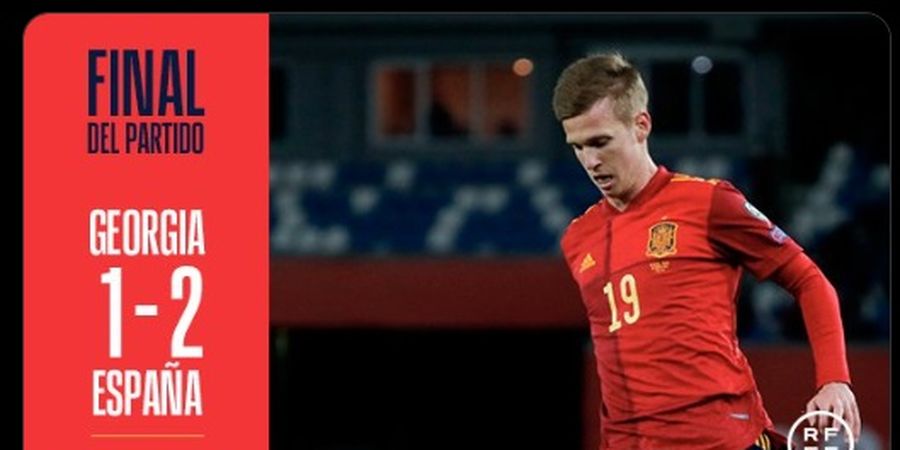 Hasil Kualifikasi Piala Dunia 2022 - Spanyol Sukses Comeback Atas Tim Ranking 89, Gelandang RB Leipzig Pahlawannya