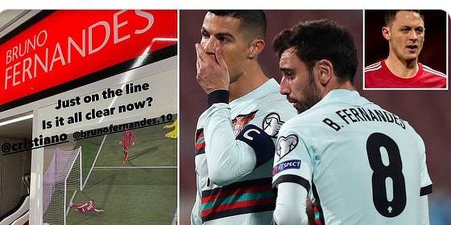 Konfirmasi ke Bruno Fernandes, Matic Punya Bukti Gol Cristiano Ronaldo Vs Serbia Tak Sah