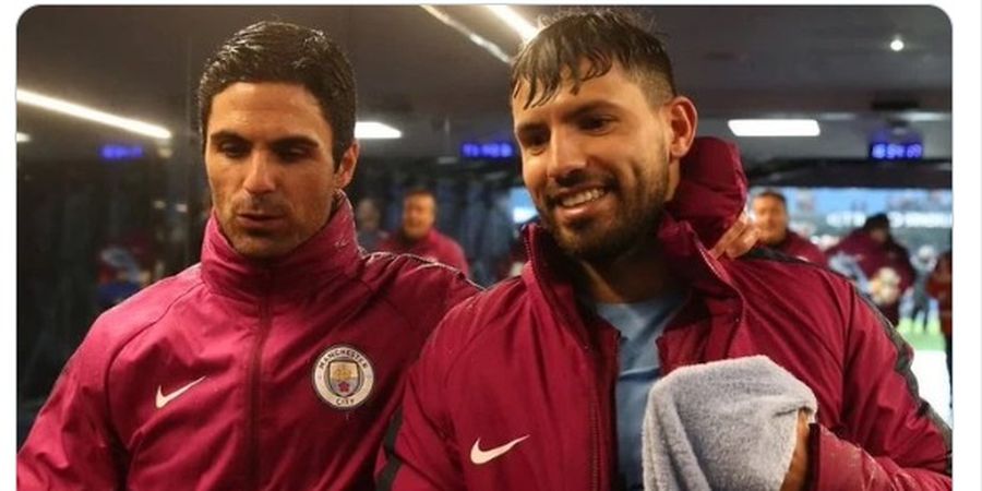 Arsenal Rekrut Sergio Aguero, Mikel Arteta: Kita Lihat Saja Nanti