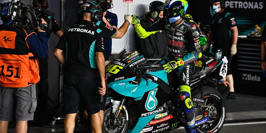 Dukungan Petronas Yamaha SRT, Valentino Rossi Bekerja Bak Binatang Buas