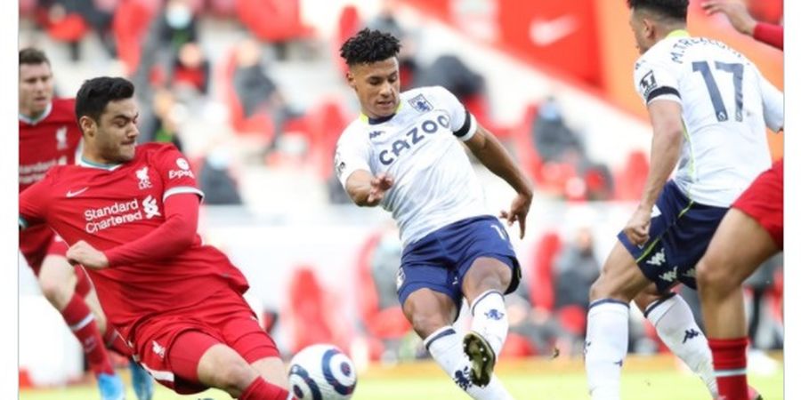 Hasil Babak I - Liverpool Tertinggal 0-1 dari Aston Villa Meski Lebih Dominan