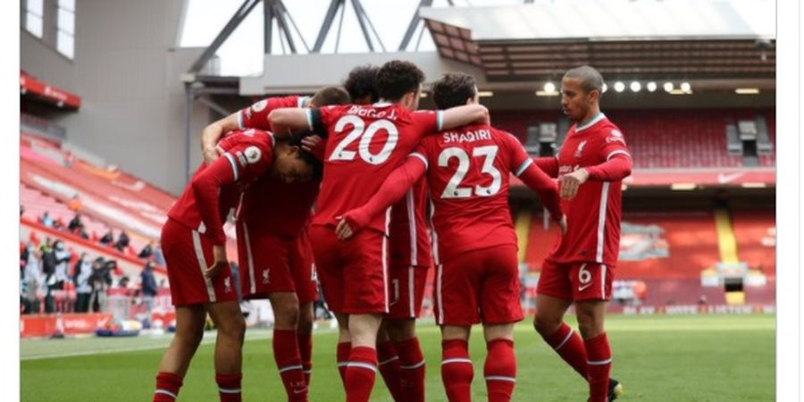 Liverpool Comeback dan Tekuk Aston Villa 2-1, Ini yang Dilakukan Klopp Saat Turun Minum